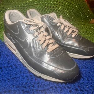 Nike Gray and Black Sneakers